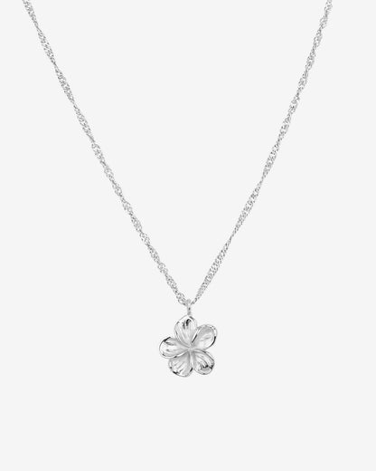 Flora Necklace Silver