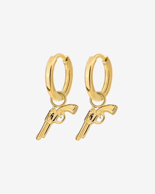 Bulletproof Hoop Set Baby gold