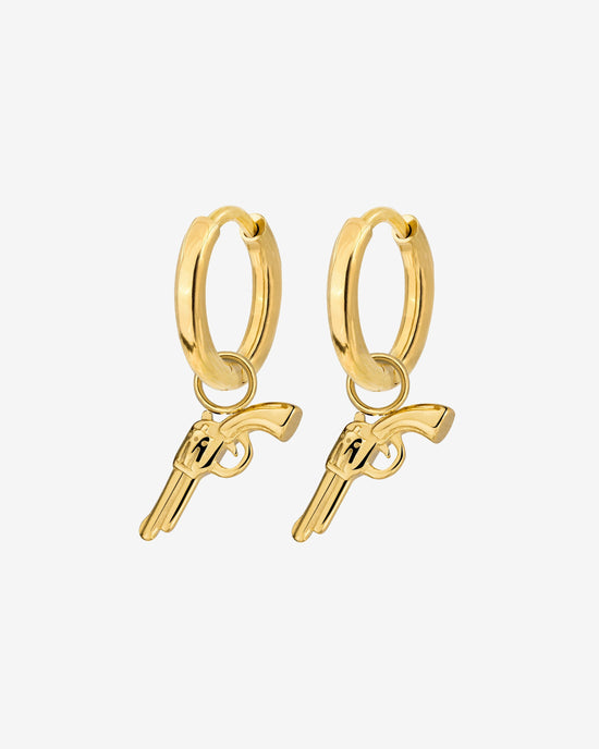 Bulletproof Hoop Set Baby gold