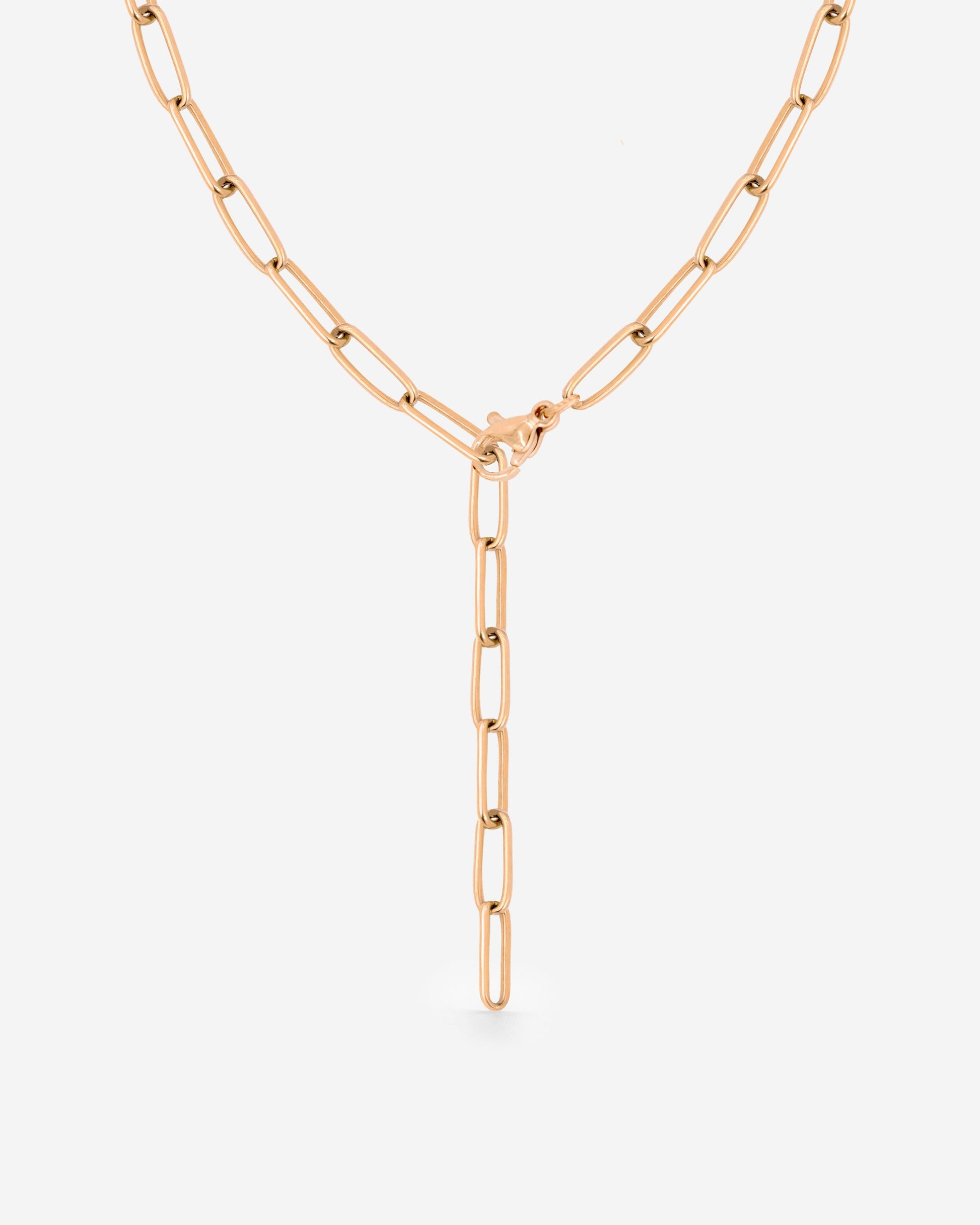 Honey Y-Necklace Rose Gold