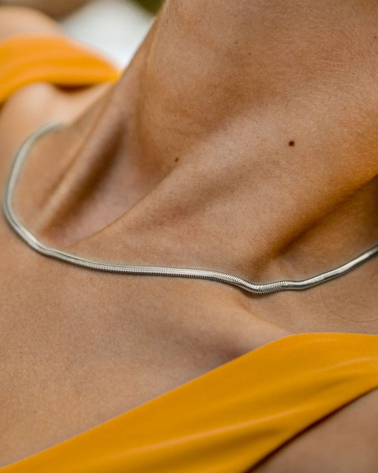 Inyoka Necklace Silver