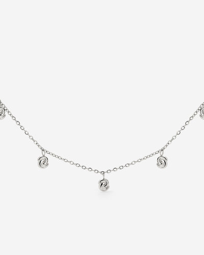 Tides of Time Choker Silver
