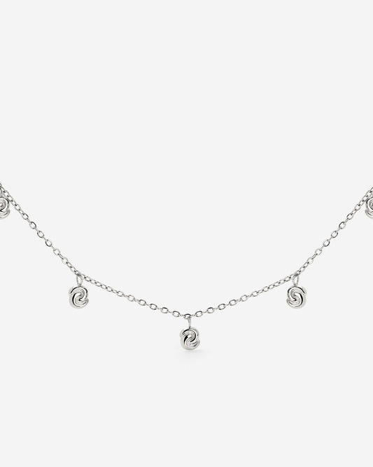 Tides of Time Choker Silver