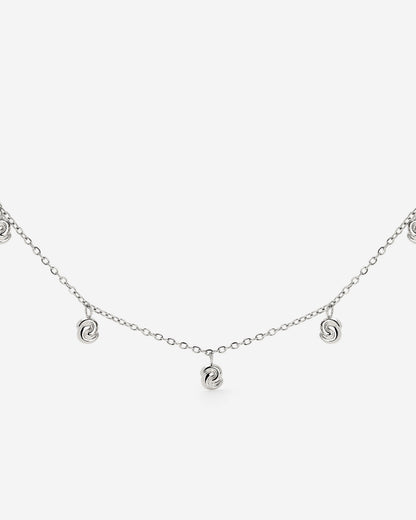 Tides of Time Choker Silver