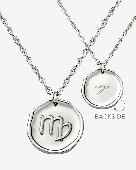 Zodiac Necklace Silver