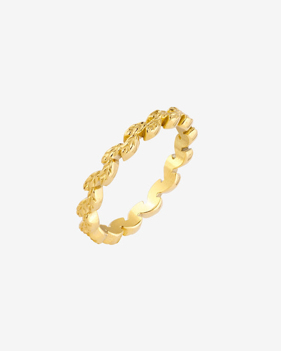 Petal Line Ring Gold