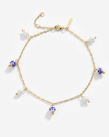 Pearly Tiles Anklet