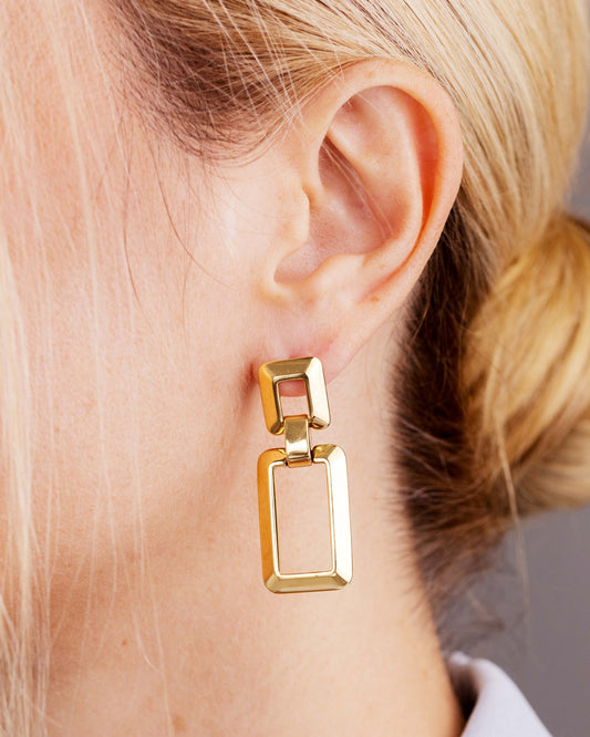 The Bold Ones Earrings gold