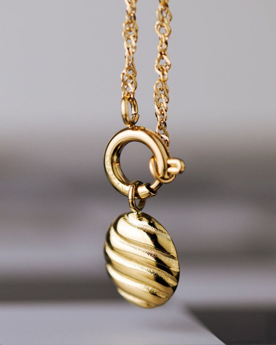 Serenity Singapore Chain Necklace Set Rose Gold