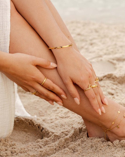 Sun Lover Bangle Gold
