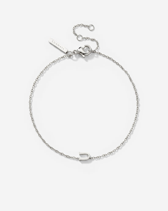 Tiny Letter Bracelet