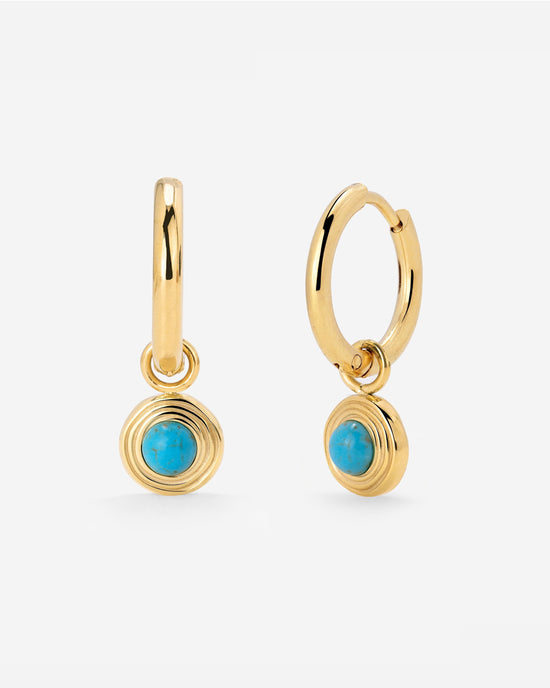 Maris Treasure Hoop Set Small Gold