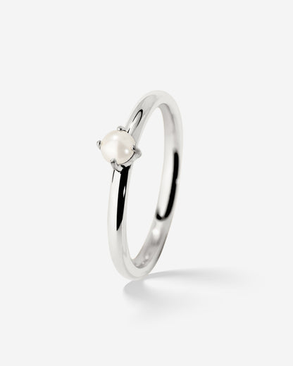 Dream Pearl Ring Silver