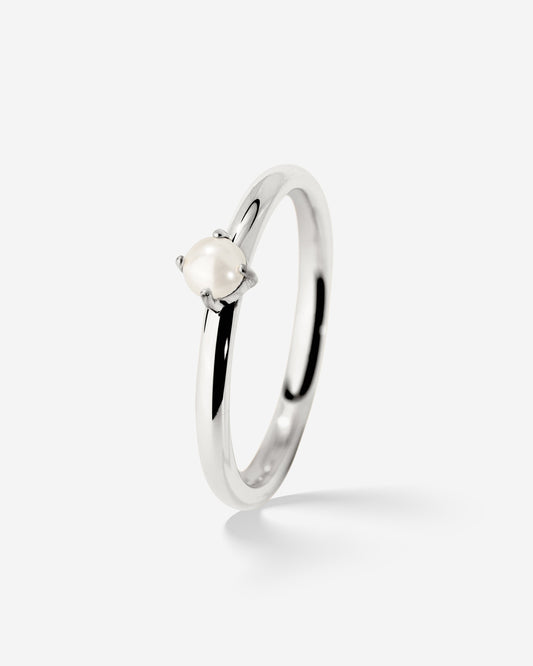 Dream Pearl Ring Silver