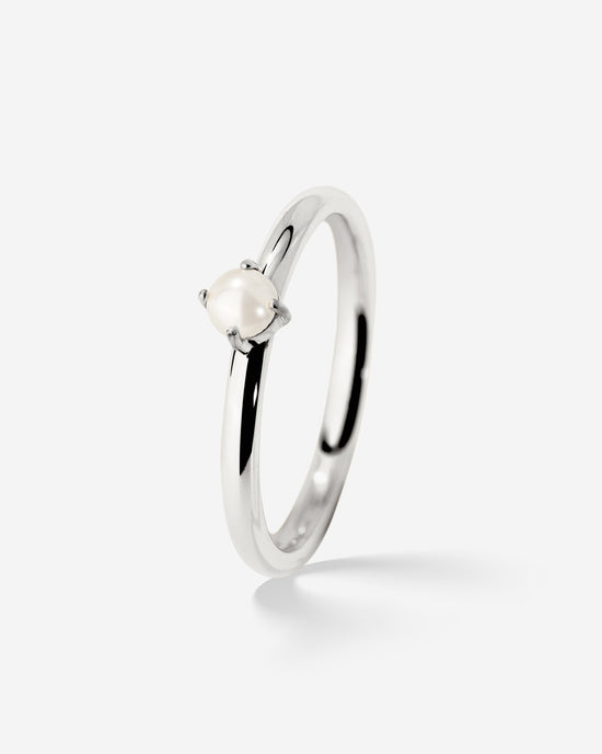 Dream Pearl Ring Silver