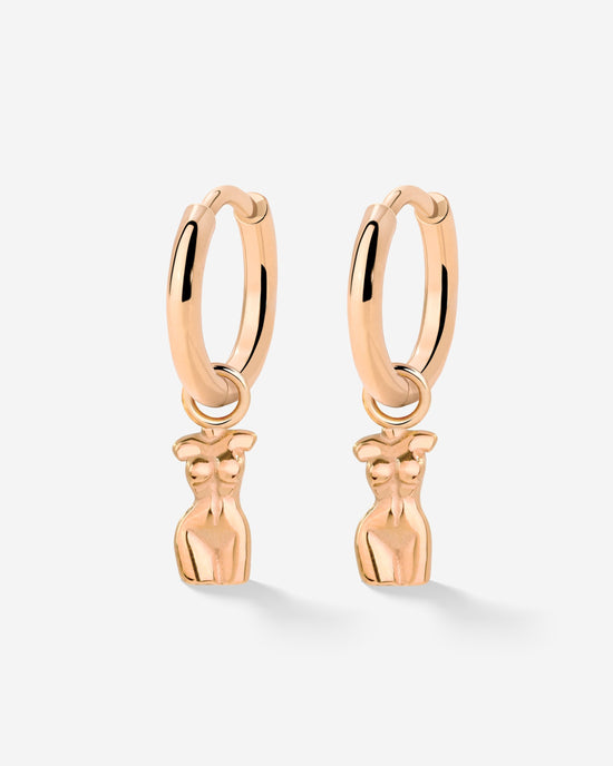 Love Your Body Hoop Set Rose Gold