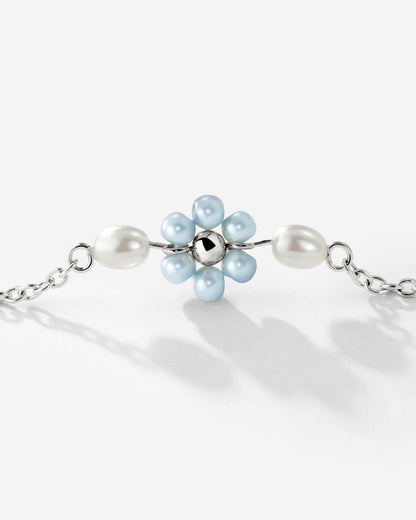 Forever Blue Daisy Bundle Silver