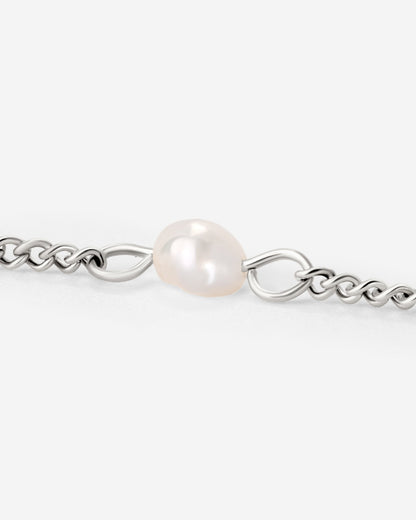 Pearl after Pearl Choker Silver