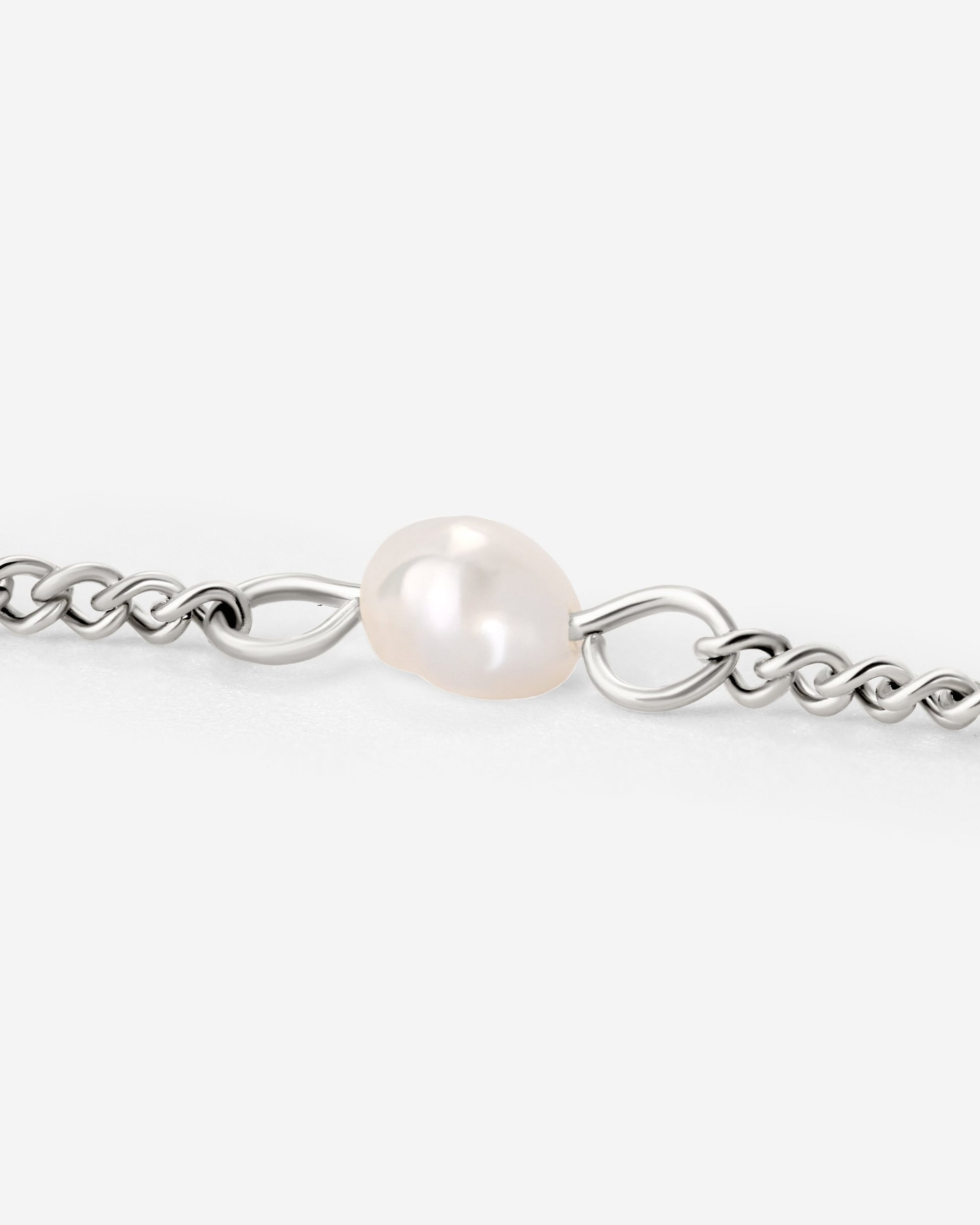 Pearl after Pearl Choker Silver