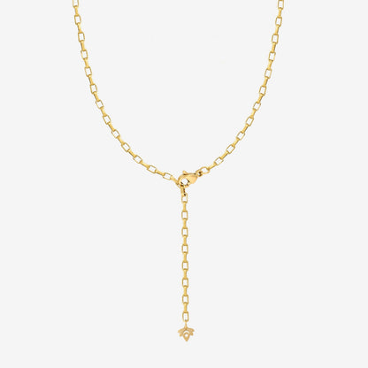 Square Y Box Chain gold