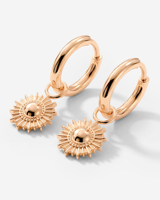 Aurelia Hoop Set Small Rose Gold