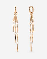 Wind Chime Hoop Set Baby Rose Gold