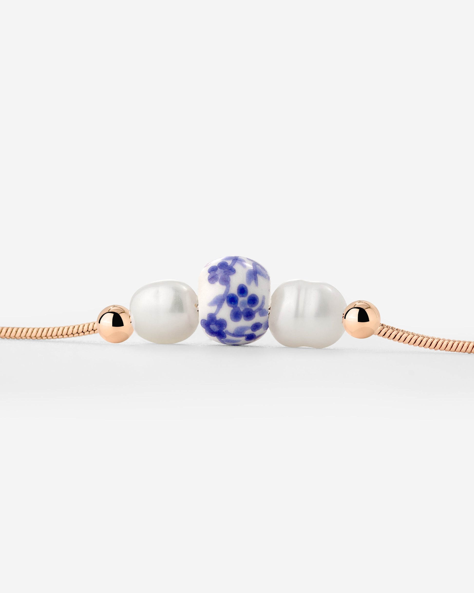 Painted Blue Bracelet