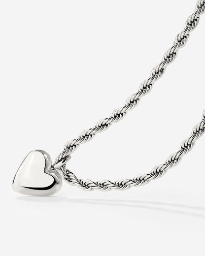 Sweetieheart Necklace Silver