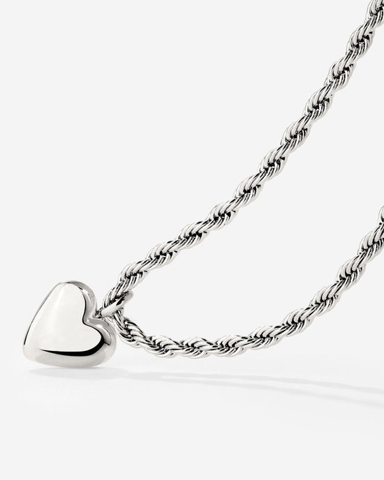 Sweetieheart Necklace Silver