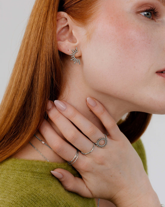 Sunny Earrings Silver