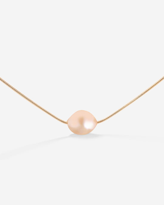 Blush Pearl Choker Rose Gold