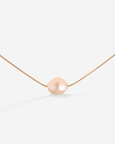 Blush Pearl Choker Rose Gold