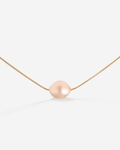 Blush Pearl Choker Rose Gold