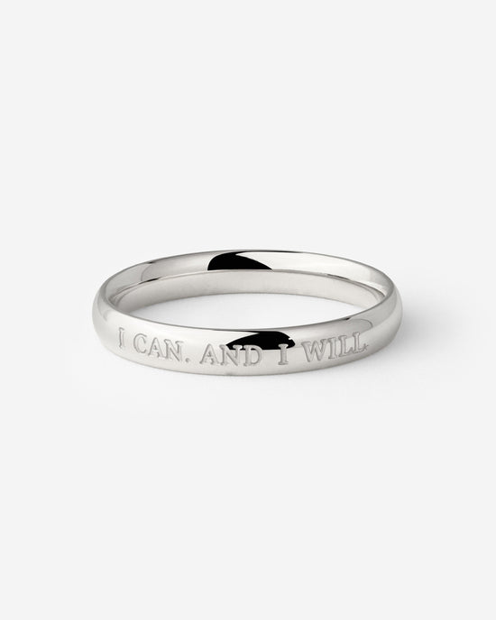 I can. And I will Ring Silver