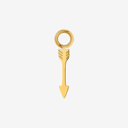 Cupid Arrow Hoopies gold