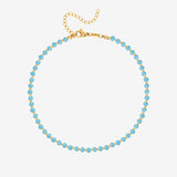 Into the Blue Anklet gold