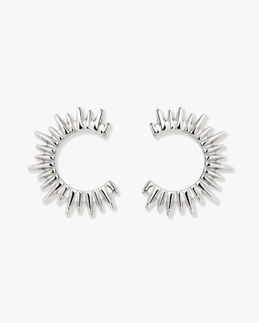 Icicle Earrings Silver