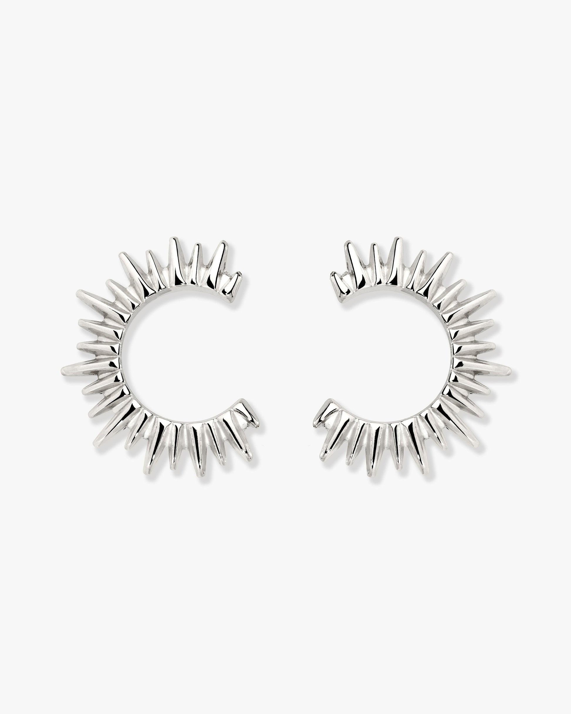 Icicle Earrings Silver