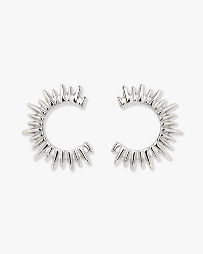Icicle Earrings Silver