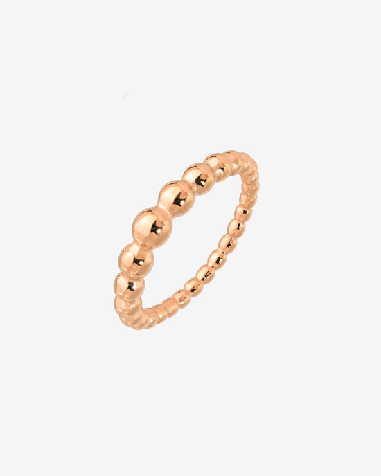 Beady Ring Rose Gold