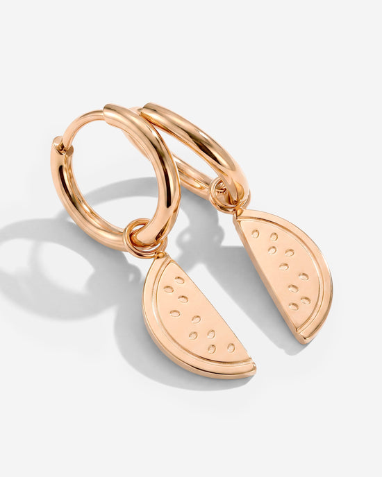 Melony Hoop Set Small Rose Gold