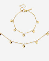 Lovely Heart Bundle gold