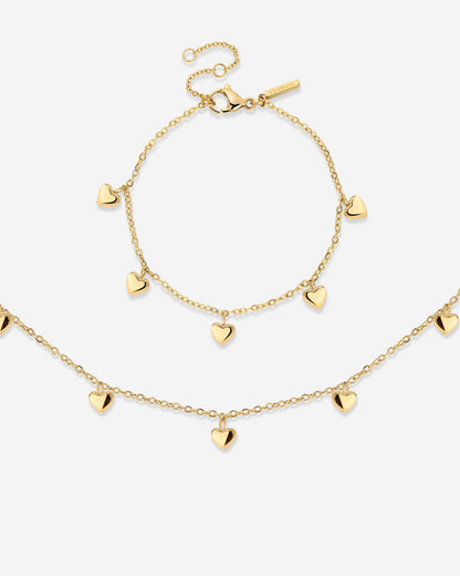 Lovely Heart Bundle gold