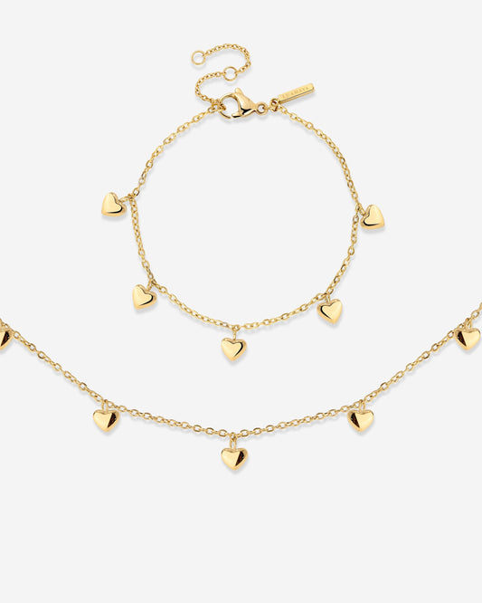 Lovely Heart Bundle gold