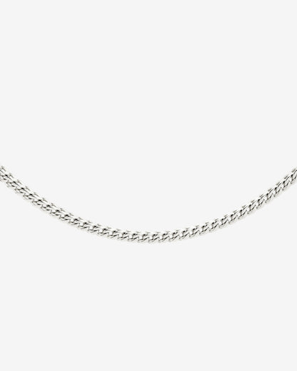 Spiga Chain Necklace Silver