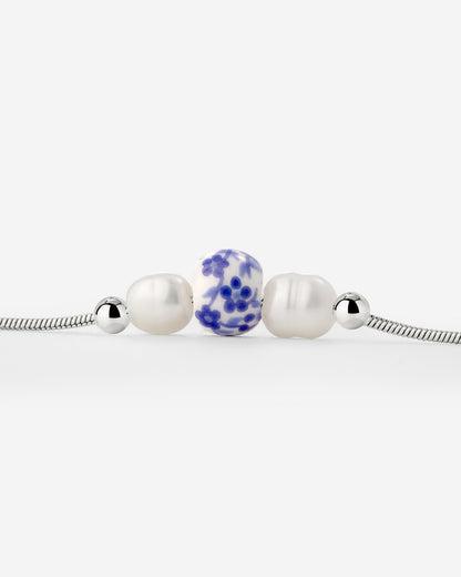 Painted Blue Bracelet