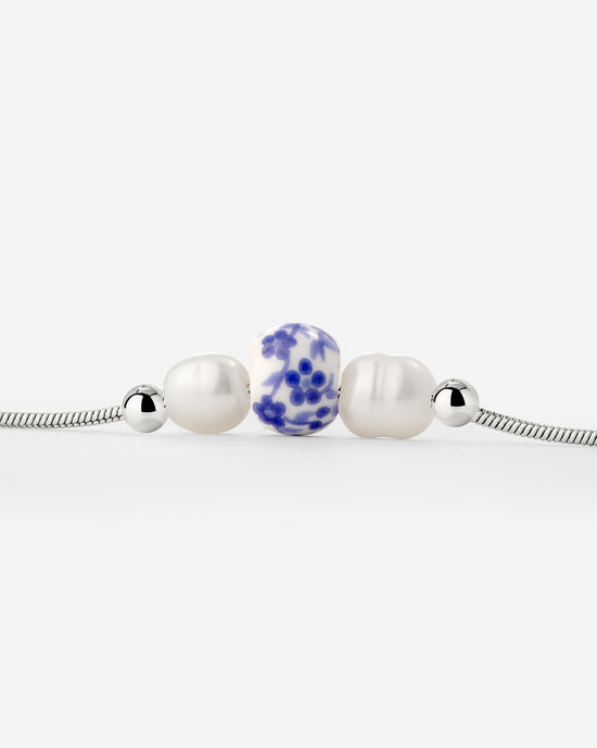 Bemaltes blaues Armband
