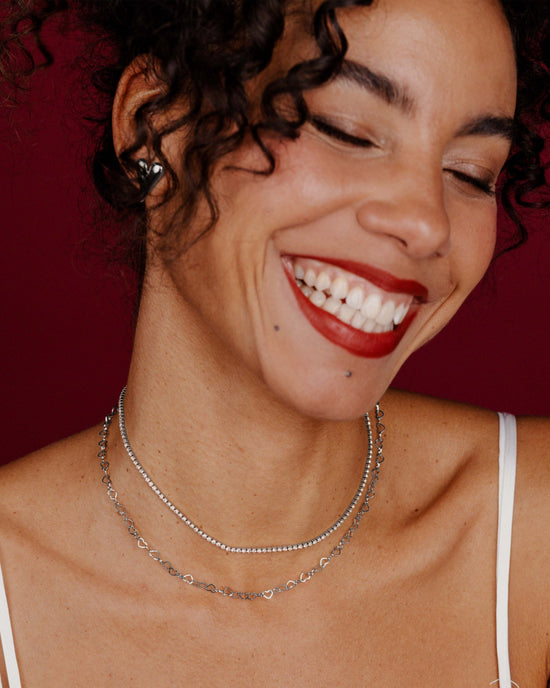 Glam Lover Necklace Bundle Silver