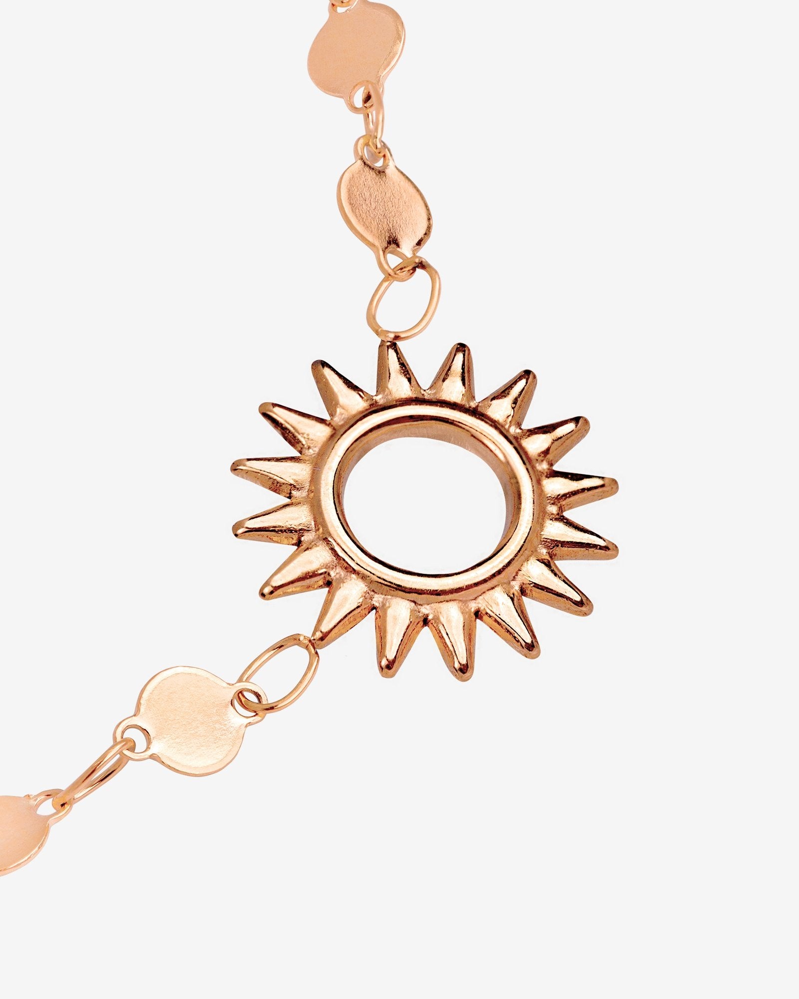 Sunny Side Up Necklace Rose Gold