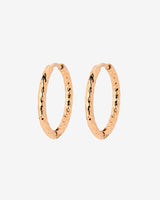 Prism Hoops Medium Rose Gold